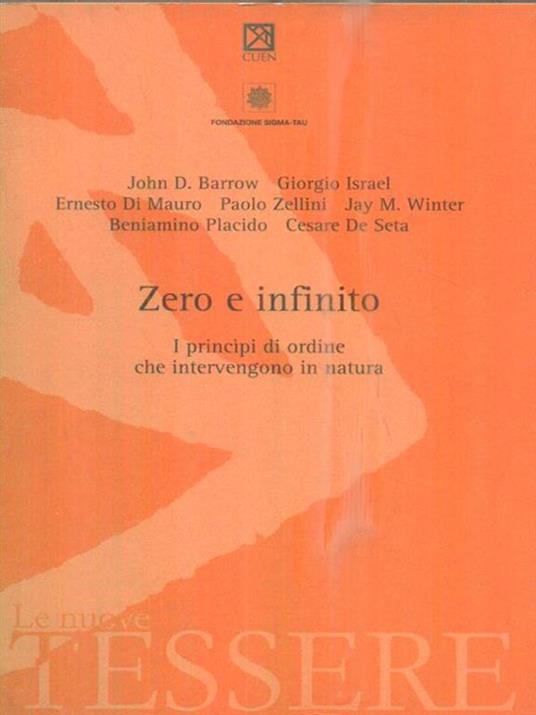 Zero infinito -   - copertina