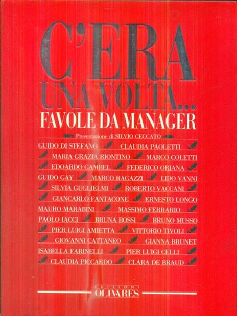 C'era una volta ... Favole da manager - copertina