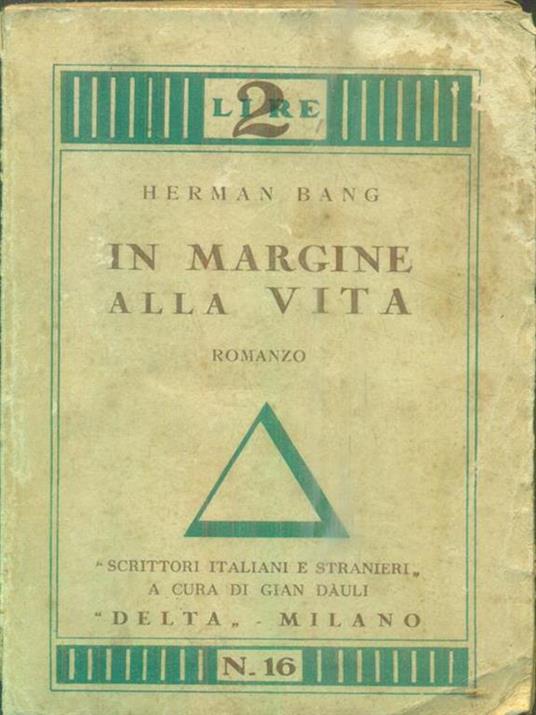 In margine alla vita - Herman Bang - 2