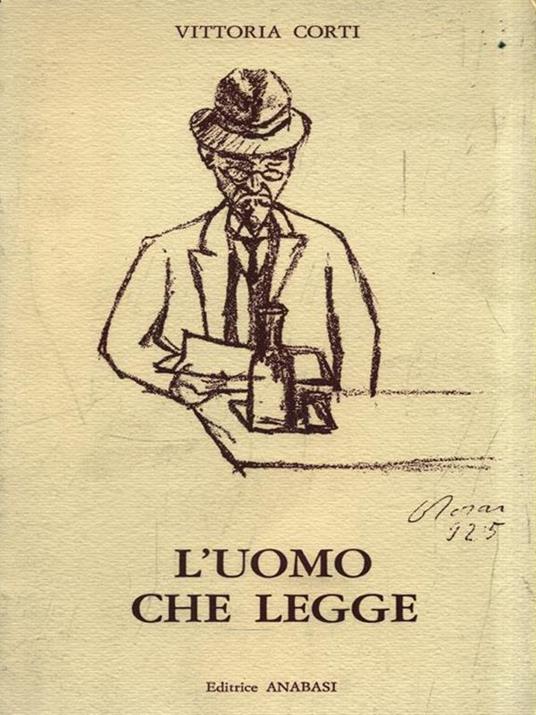 L' uomo che legge - Vittoria Corti - copertina