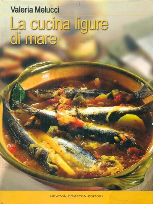 La cucina ligure di mare - Valeria Melucci - copertina