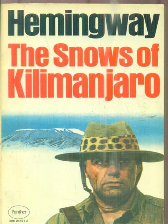 The snows of Kilimangiaro - Ernest Hemingway - copertina