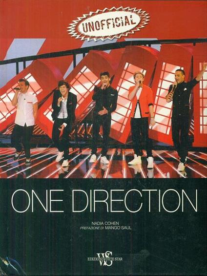 One Direction. Unofficial - Nadia Cohen - copertina