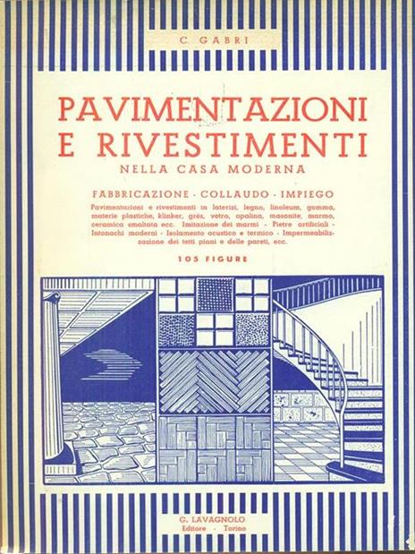 Pavimentazioni e rivestimenti - C. Gabri - copertina