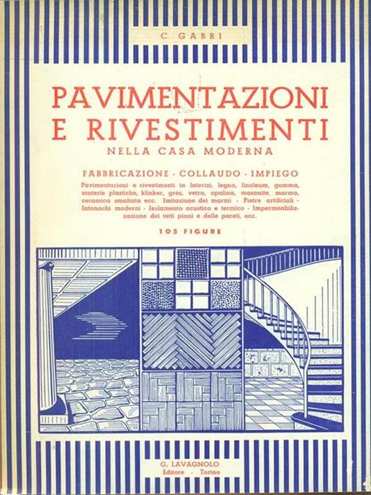 Pavimentazioni e rivestimenti - C. Gabri - copertina