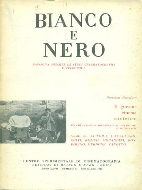 Bianco e nero 11 / Novembre 1966 - 2