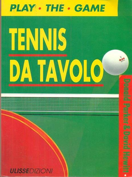 Tennis da tavolo - Derek Parker - copertina