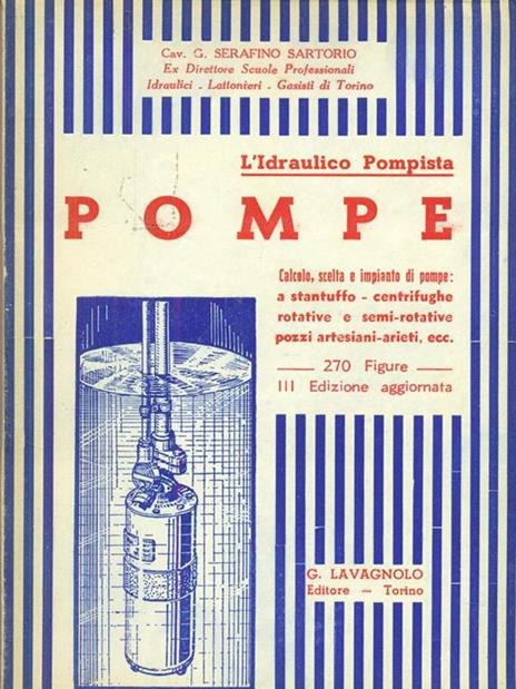 Pompe - Serafino Sartorio - copertina