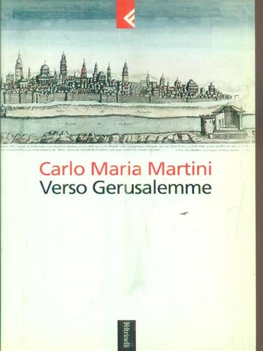Verso Gerusalemme - Carlo Maria Martini - copertina