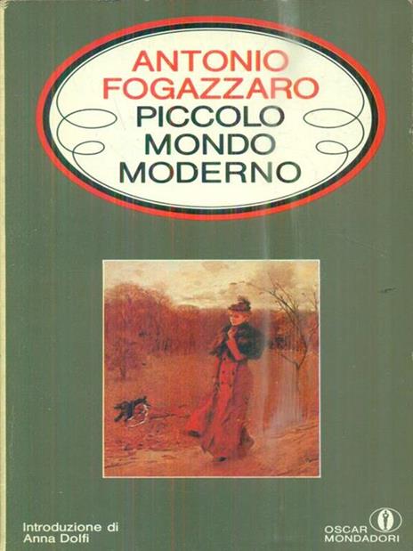 Piccolo mondo moderno - Antonio Fogazzaro - copertina