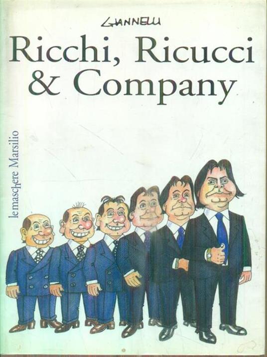 Ricchi, Ricucci & company - Emilio Giannelli - copertina