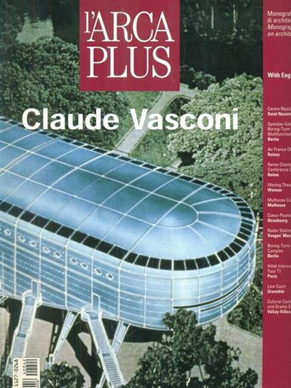 L' Arca Plus 42 Claude Vasconi - copertina