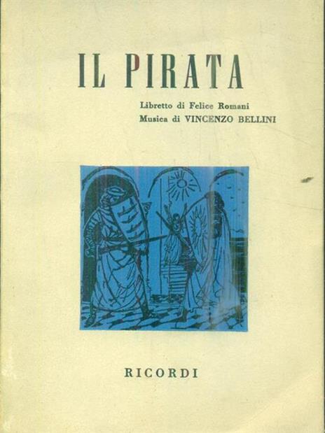 Il pirata - Vincenzo Bellini - copertina