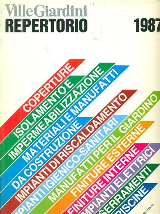 Repertorio 1987 VilleGiardini -   - 2