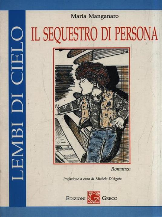 Il sequestro di persona - Maria Manganaro - copertina