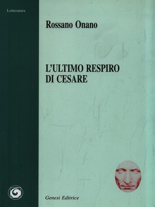 L' ultimo respiro di Cesare - Rossano Onano - copertina