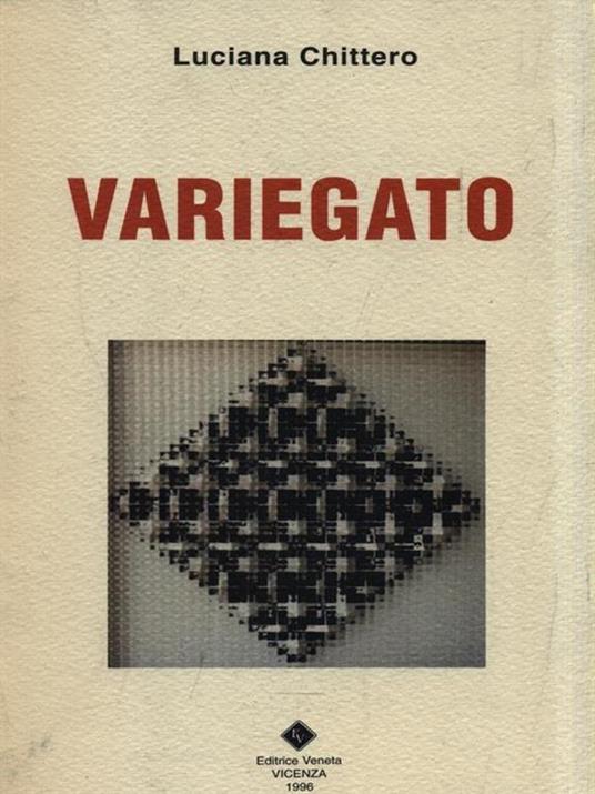 Variegato - Luciana Chittero - copertina