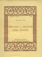 Eternità e storicità della filosofia