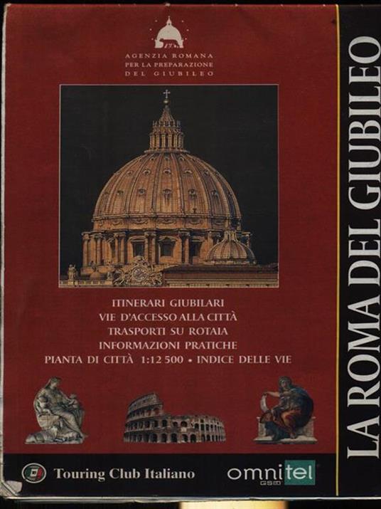 Cartina La Roma del Giubileo 1:12.500 - copertina