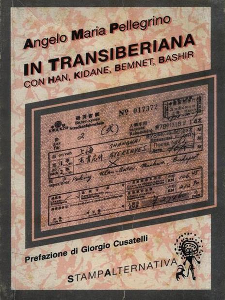 In transiberiana - Angelo Maria Pellegrino - copertina