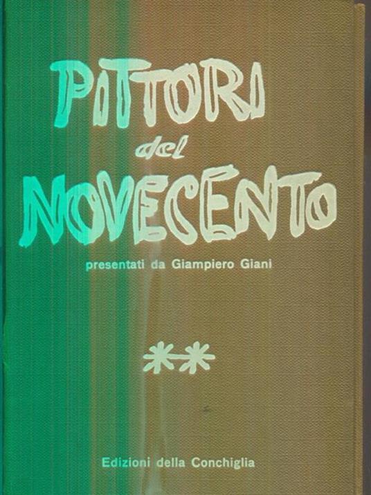 Pittori del Novecento - Giampiero Giani - copertina