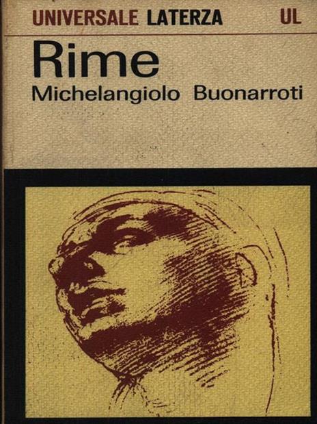 Rime - Michelangelo Buonarroti - copertina