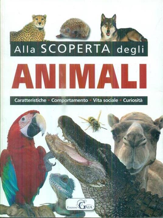 Alla scoperta degli animali - copertina