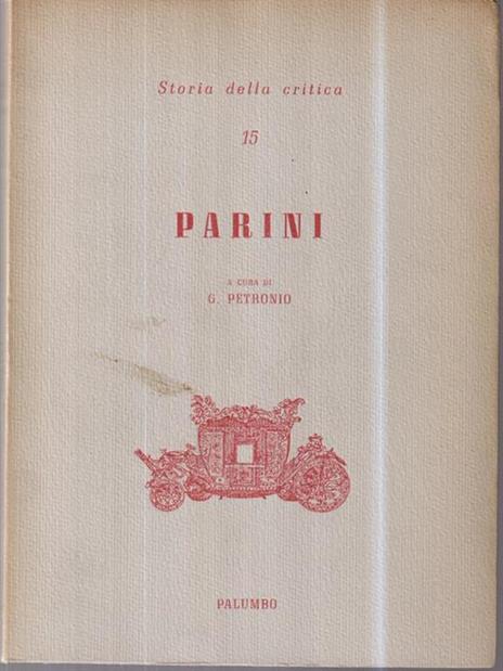 Parini - Giuseppe Petronio - 2
