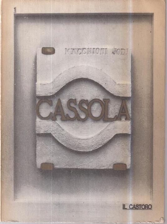 Cassola - Rodolfo Macchioni Jodi - copertina