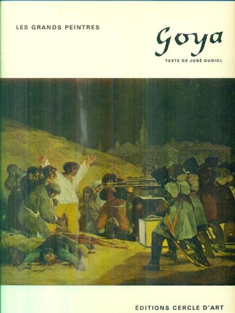 Goya - José Gudiol - copertina