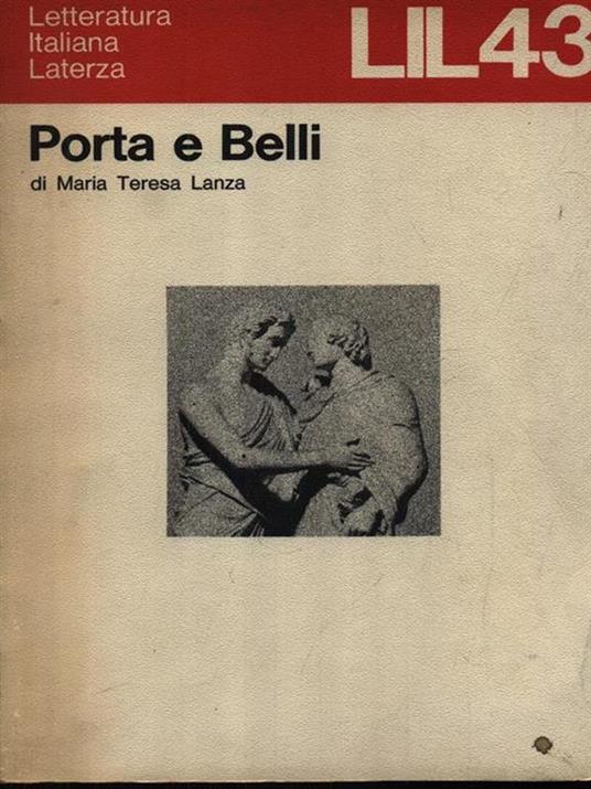 Porta e Belli - Mariano Lanza - copertina