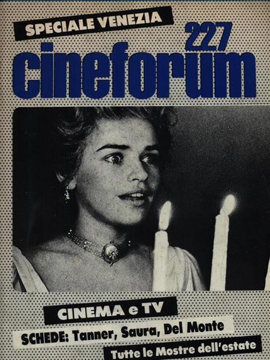 Cineforum n.9/settembre 1983 - - Libro Usato - Federazione Italiana  Cineforum - | IBS