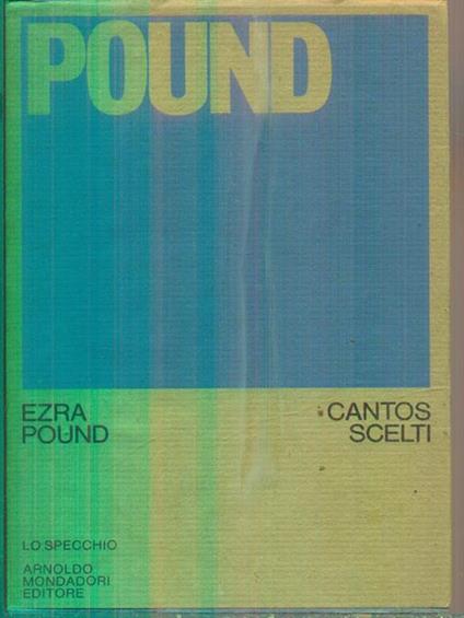 Cantos scelti - Ezra Pound - copertina