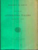 Storia della letteratura italiana. Vol II