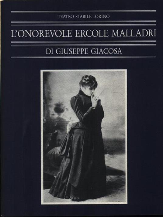 L' onorevole Ercole Malladri di Giuseppe Giacosa - copertina