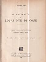 Il Contratto Di Locazione Di Cose vol I Parte generale