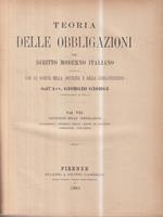 Teoria delle obbligazioni vol VII