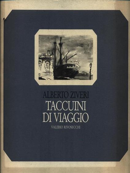 Taccuini di viaggio - Alberto Ziveri - copertina