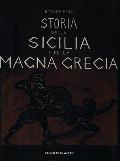 Storia della Sicilia e della Magna Grecia - Ettore Pais - copertina
