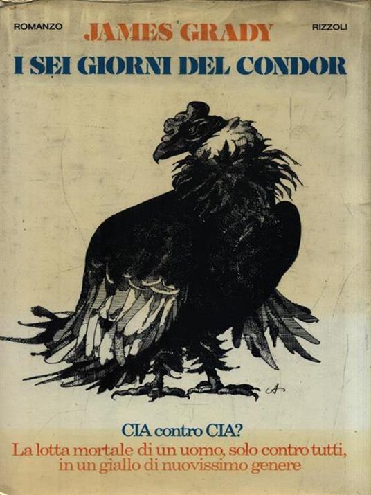 I sei gioni del condor - James Grady - copertina