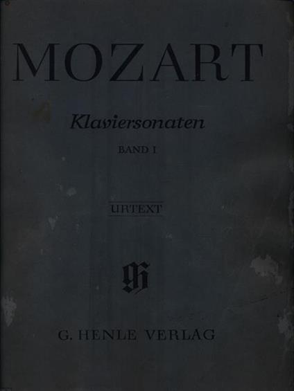 Klaviersonaten Band I - Wolfgang Amadeus Mozart - copertina