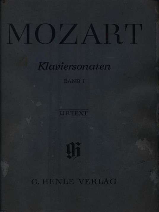 Klaviersonaten Band I - Wolfgang Amadeus Mozart - copertina