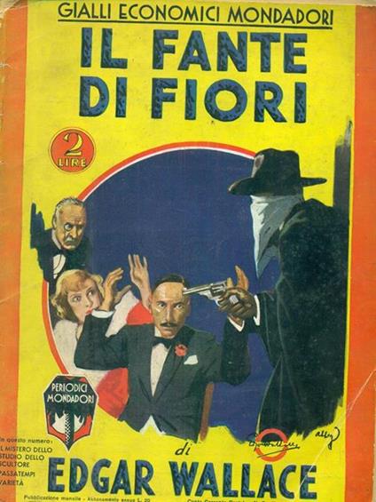 Il fante di fiori - Edgar Wallace - copertina