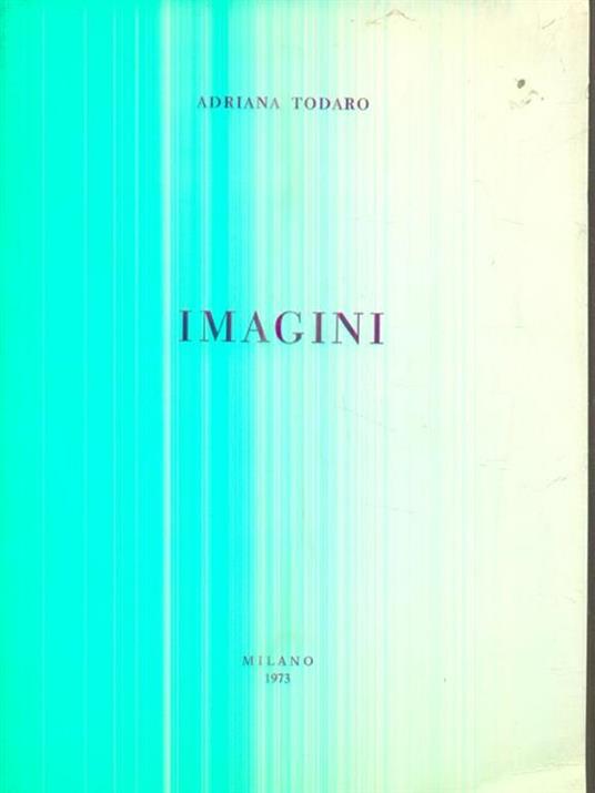 Imagini - Angelo Todaro - copertina