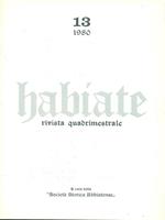 Habiate rivista quadrimestrale 1980-1982