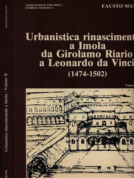 Urbanistica rinascimentale a Imola. 2 Volumi - Fausto Mancini - copertina