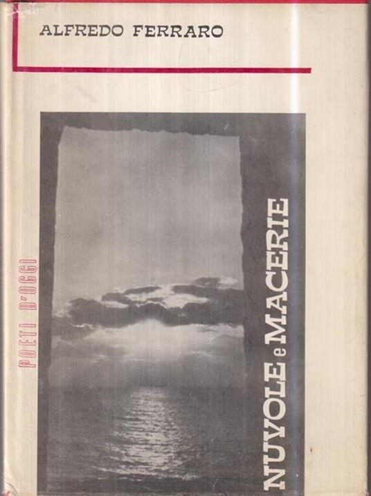 Nuvole e macerie - Alfredo Ferraro - copertina