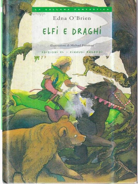 Elfi e draghi - Edna O'Brien - copertina