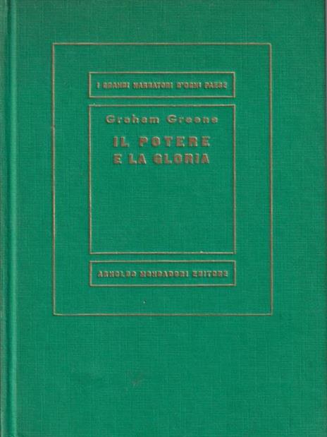 Il potere e la gloria - Graham Greene - copertina