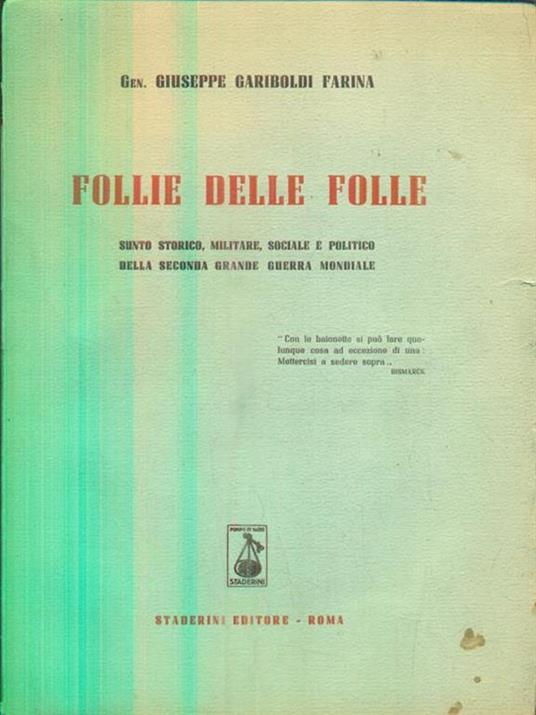 Follie delle folle - Giuseppe Gariboldi Farina - 2